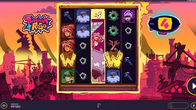 Bubblegum & Robo Slot Oyunu