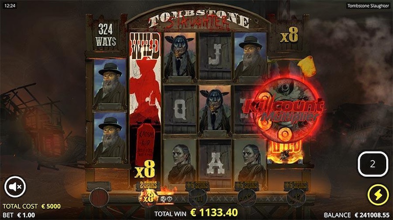 Tombstone Slaughter Slot Oyunu