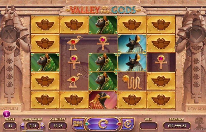 Valley of The Gods Slot Oyunu